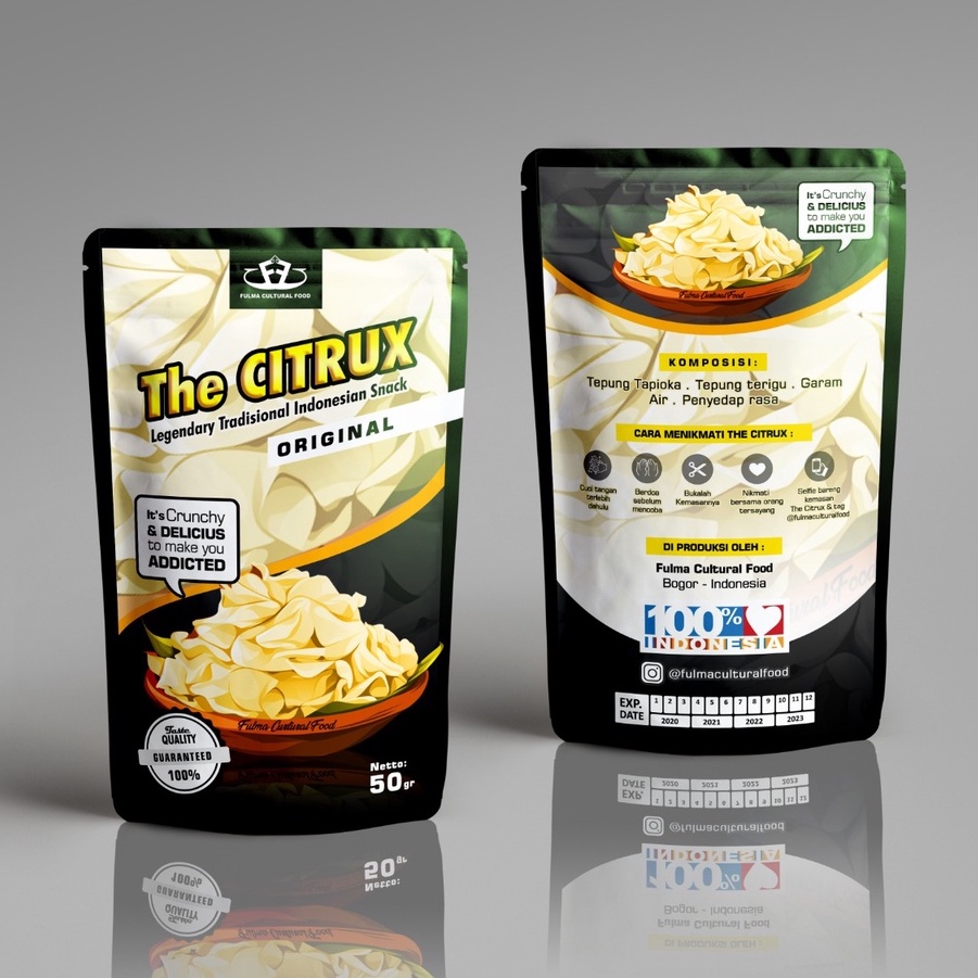 

Cemilan Keripik Citrux - Original