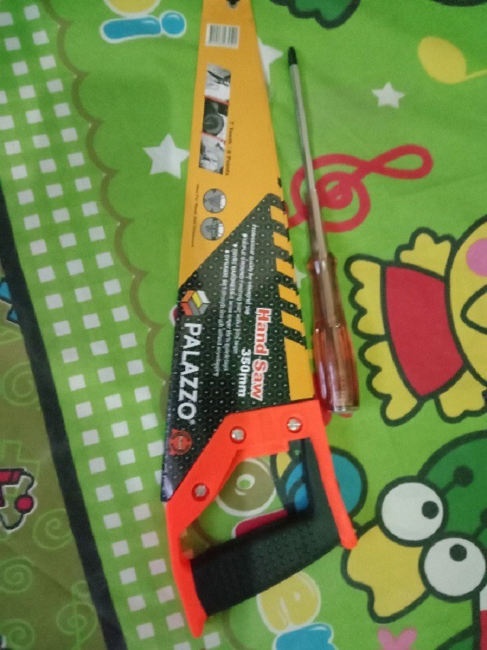 Gergaji Kayu Manual Potong Kayu Manual Gorok Fiber Pvc Plastik  Paralon 14 16 Inc Berkualitas