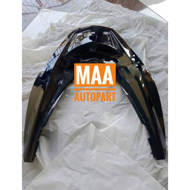 Cover Grab Rail NHB25M Tutup Behel Begel PCX 150 Led CBU Hitam Kilap Black Metalik 84151K35V00ZD Asl