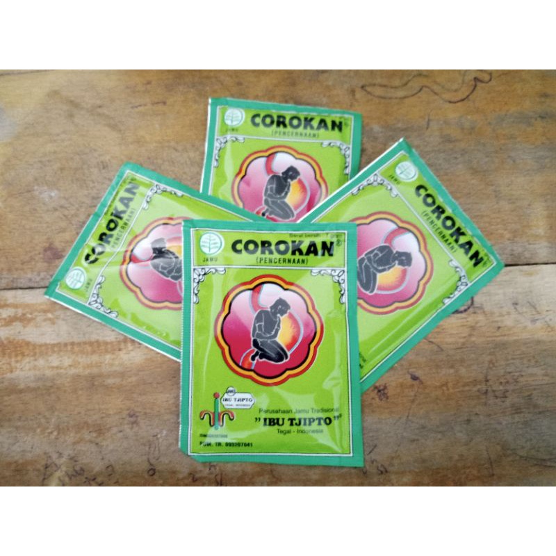 JAMU COROKAN IBU CIPTO TJIPTO 1 PAK ISI 10 SACHET- ED 11/2024