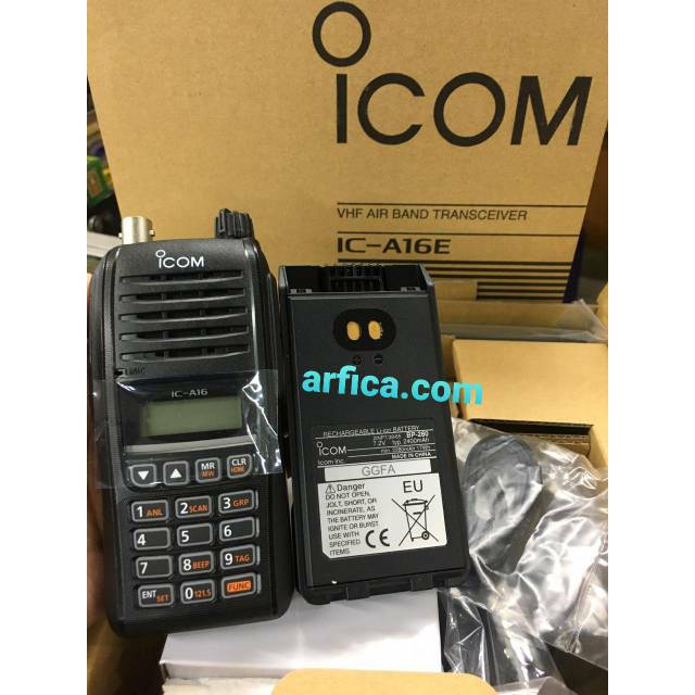 HT AIR BAND ICOM IC-A16E VHF MURAH