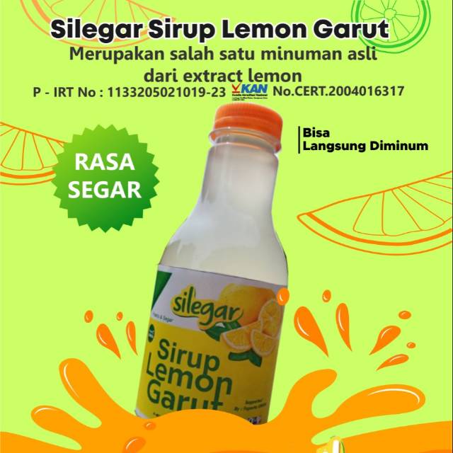 

Sirup lemon california asli | 250 ML