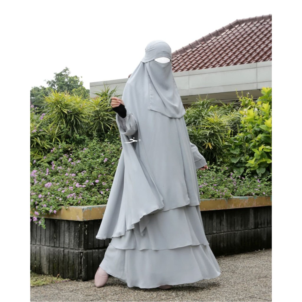 Khadijah Indonesia -  Gamis Set Nadira | Gamis Wanita Muslimah
