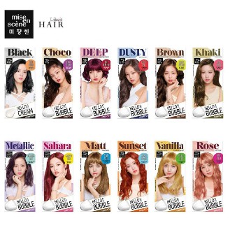  CAT  RAMBUT  KOREA  BLACKPINK MISE EN SCENE HELLO BUBBLE HAIR 