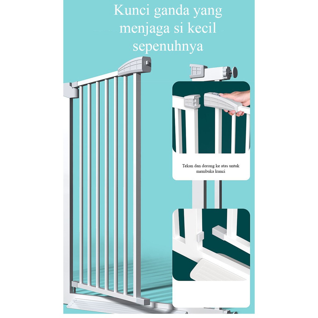 Baby Safety Gate Door Pagar Pengaman Bayi Extention