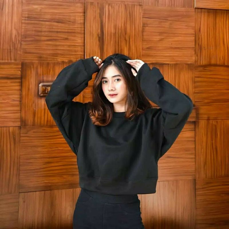 Arifirn Oversize Lenka - Sweater Wanita | Baju Oversize Wanita | Sweater Crop Wanita