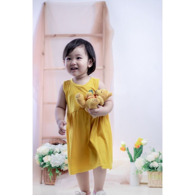 CAH BOCAH - NAMEERA DRESS - DRESS ANAK - BAJU ANAK - DRESS BAYI