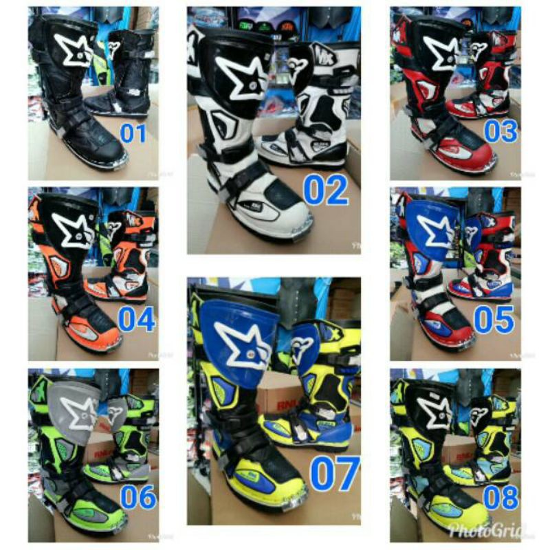 sepatu trail trabas RNL Motorcross