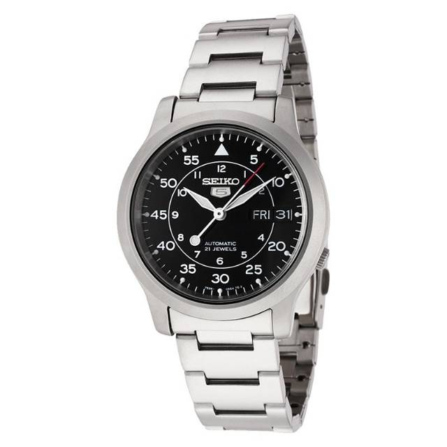 Jam Tangan Seiko 5 Automatic Pria SNK809 SNK809K1 Original Bergaransi Resmi 1 Tahun
