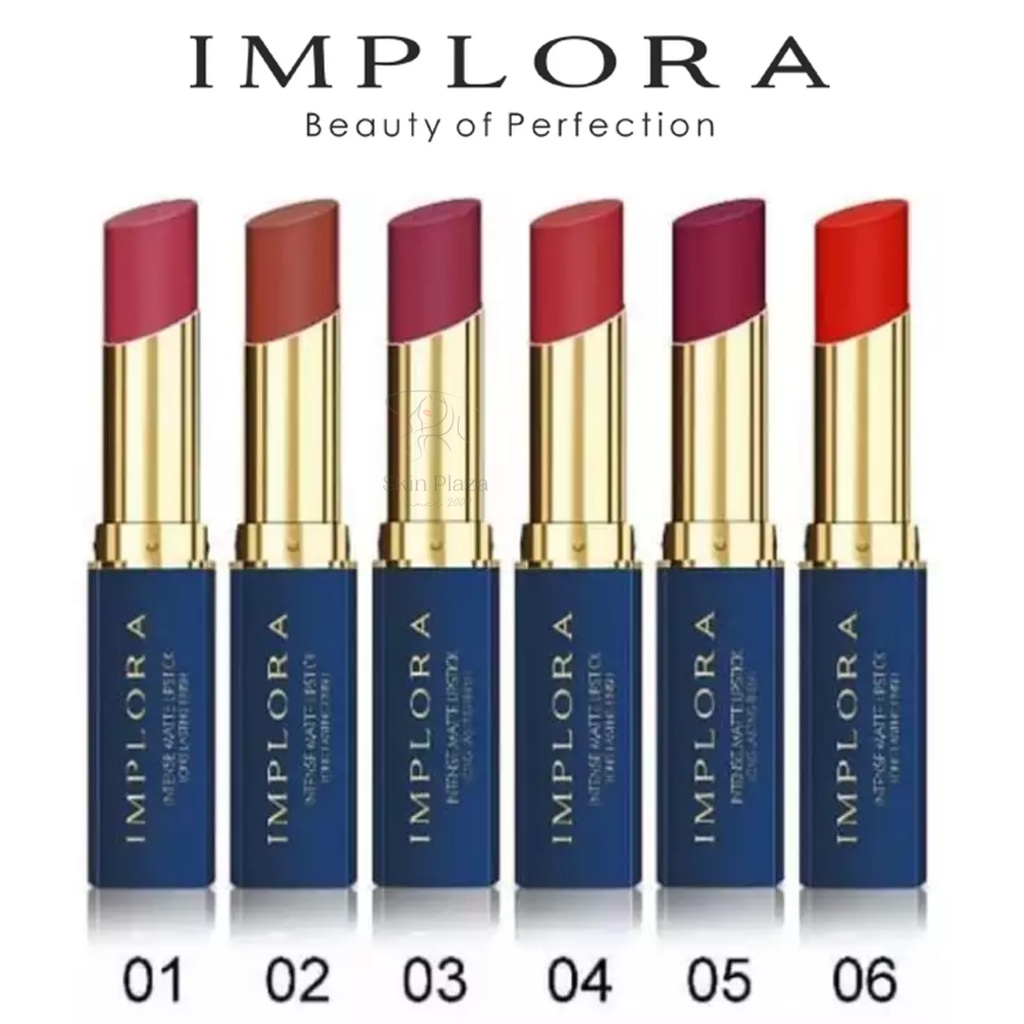 IMPLORA Intense Matte Lipstick Long Lasting Finish