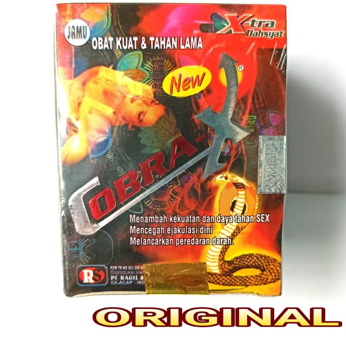 

Kapsul New Cobra X Asli Herbal