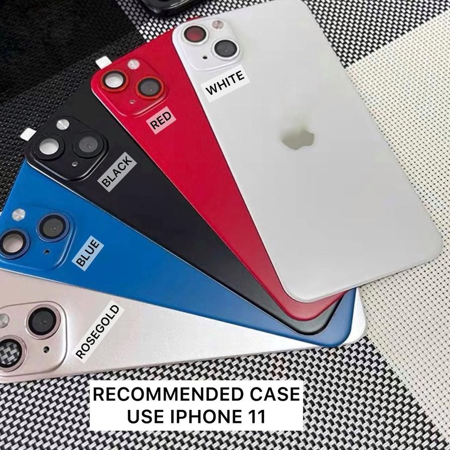 (SQ23)-IPHONE X XS XR XS MAX 11 12 FAKE BACK CAMERA CHANGE TO IPHONE 11 11 PRO 11 PRO MAX 12 PRO 13-