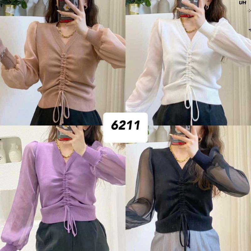 atasan rajut import 6211