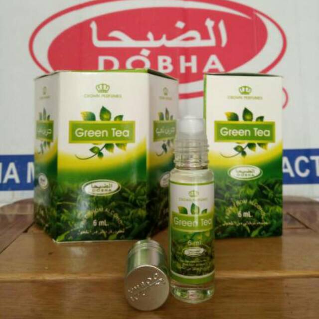 Parfum DOBHA 6ML roll on aroma Green Tea