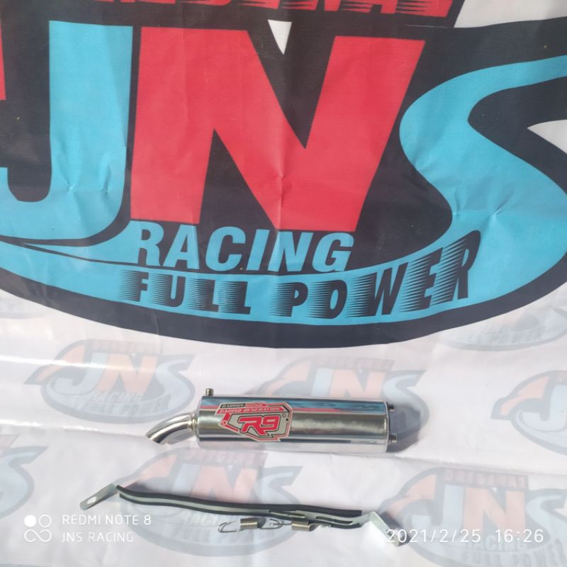 SILINCER R9 KNALPOT NINJA R  RR  SS  SATRIA 2TAK