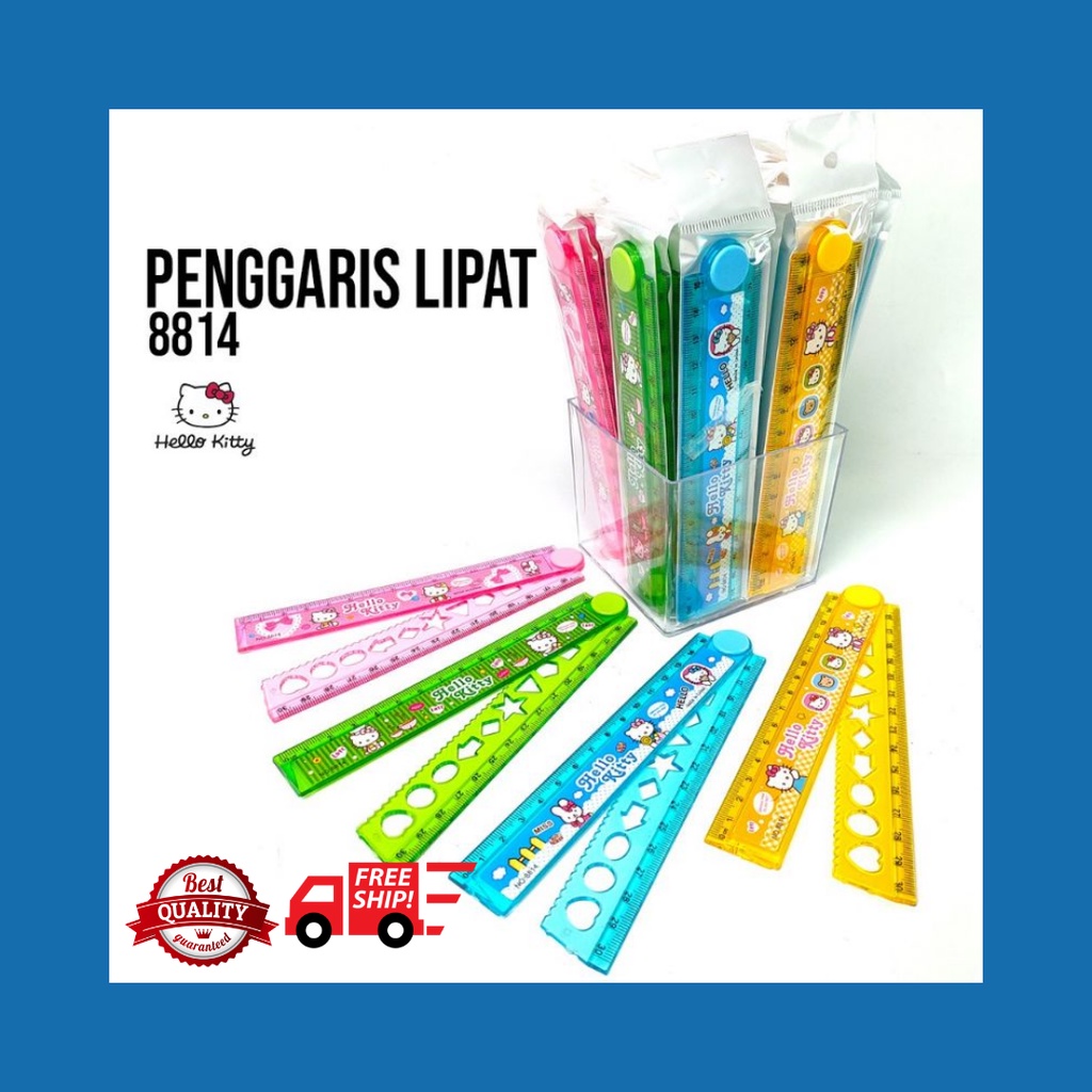 

PENGGARIS LIPAT 30CM (ISI 40)