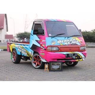 Sticker Mobil Carry Futura 1 5 Pickup Desain Bebas Shopee Indonesia