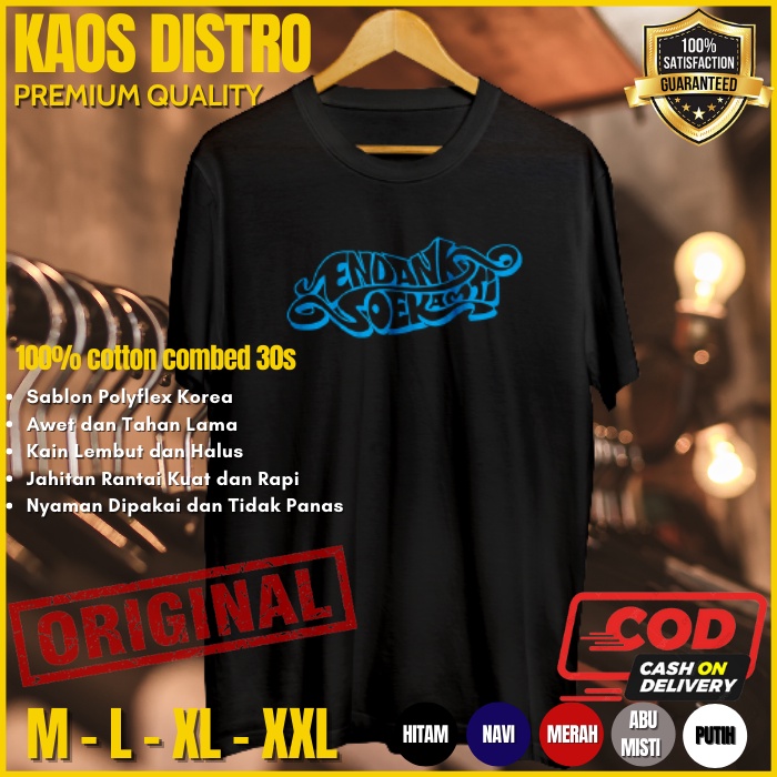 Kaos Band Endank Soekamti Baju Distro Pria Branded Original Cowok Keren Kekinian Endank Soekamti