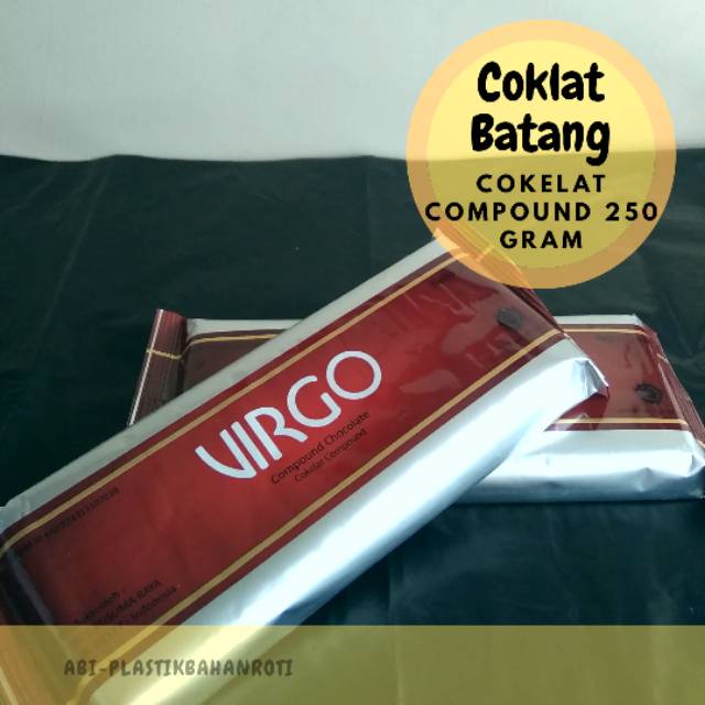 

Coklat Batang Cokelat Compound Virgo 250 gram