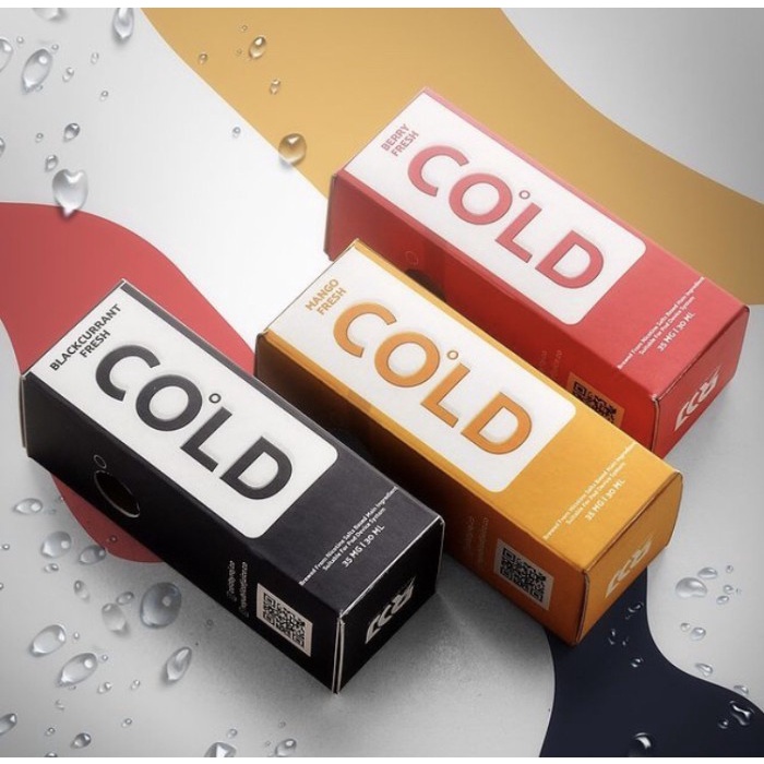 COLD LIQUID SERIES AUTHENTIC COLD SALT NIC LIQUID 30ML 35MG