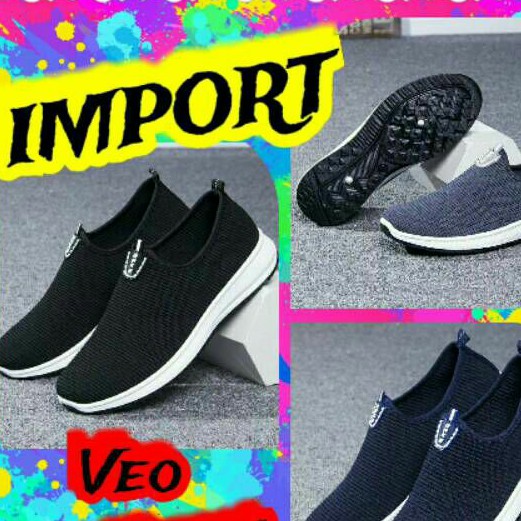 IMPORT SEPATU SLIP ON ONKE IMPORT SPORT ORI !!! 3 WARNA