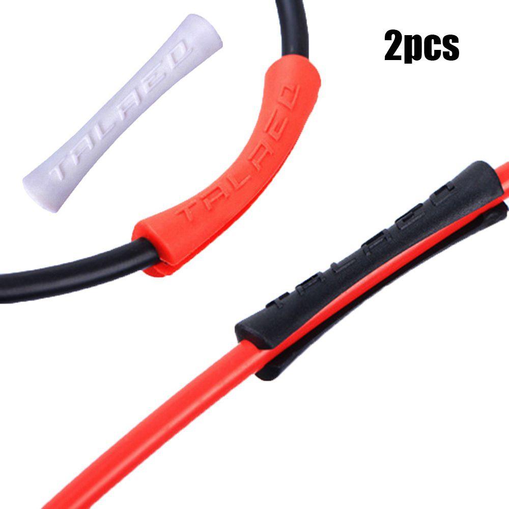 R-FLOWER 2pcs Kabel Rem Sepeda Hot Cable Guides Rem Shift Aksesoris Silikon Pelindung Garis