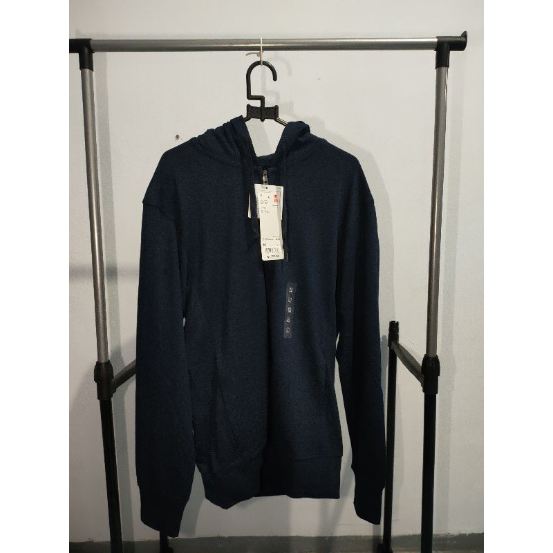 hoodie ziper uniqlo