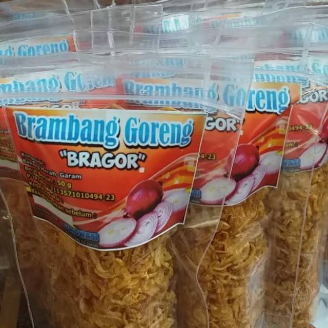 

BRAGOR (Brambang/Bawang Merah Goreng) Kemasan Refill 100gr