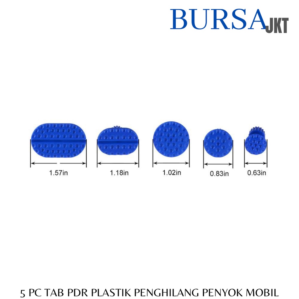 5 PC TAB SUCTION PEREKAT PENARIK PULLER BODY MOBIL REPARASI PERBAIKAN KENDARAAN CAR REPAIR TOOL