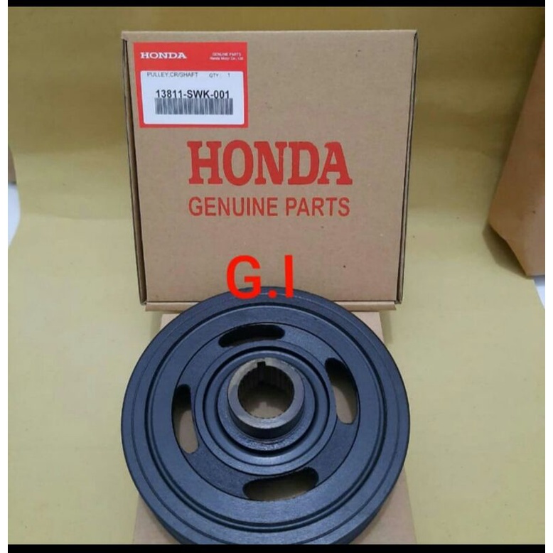 Pully Kruk As Pully Ker As Damper Pulley Crankshaft Honda All New CRV Gen 3 All New Crv Gen3