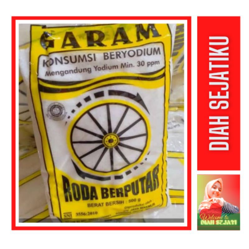 

DIAHMART Garam Dapur Beryodium 500gram