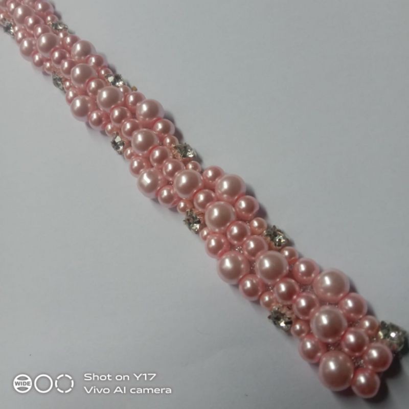 Mutiara rangkai ukuran 25cm