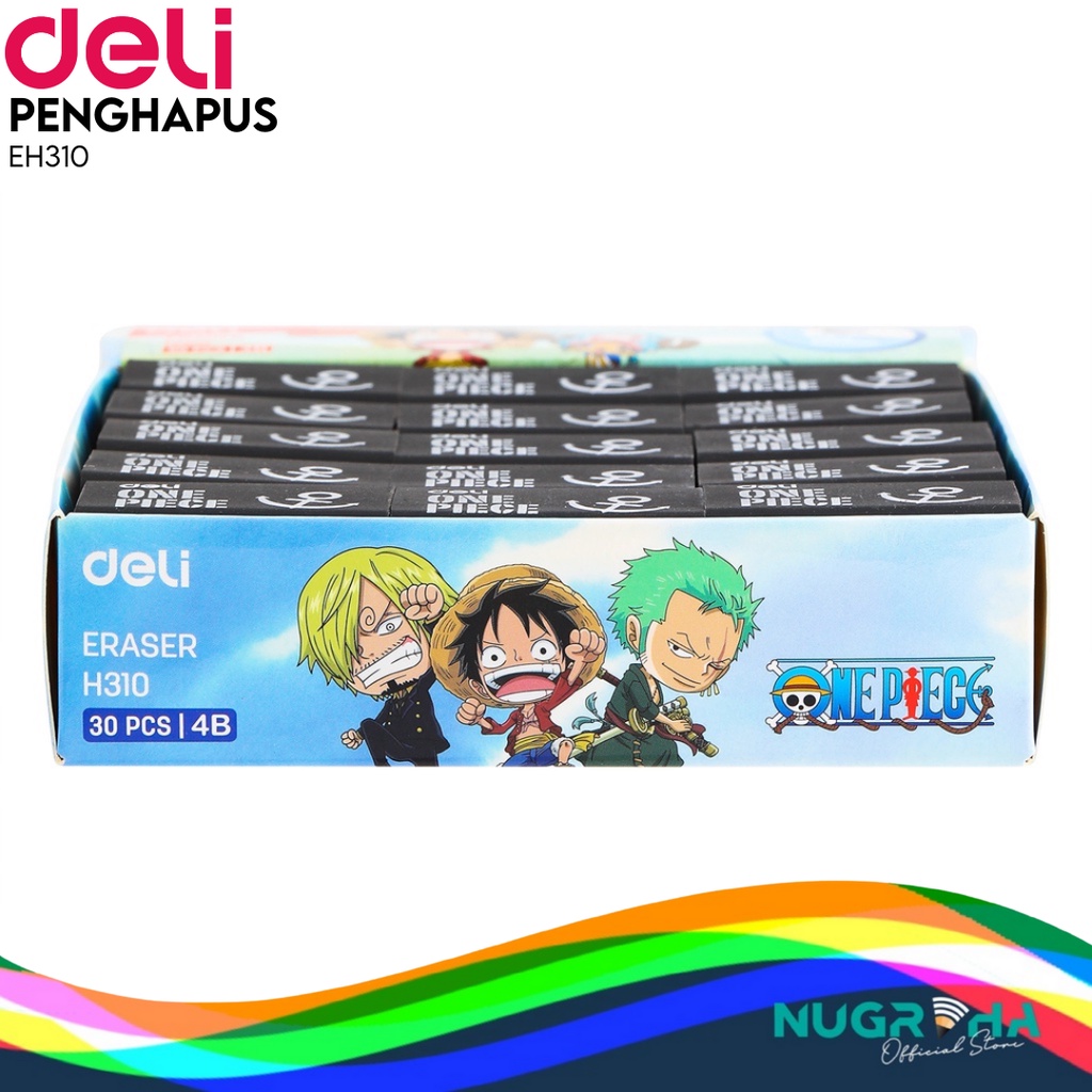 

Deli School Eraser / Penghapus Edisi Gambar One Piece EH310