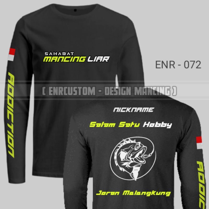 KAOS SAHABAT MANCING LIAR,BISA PAKE NAMA
