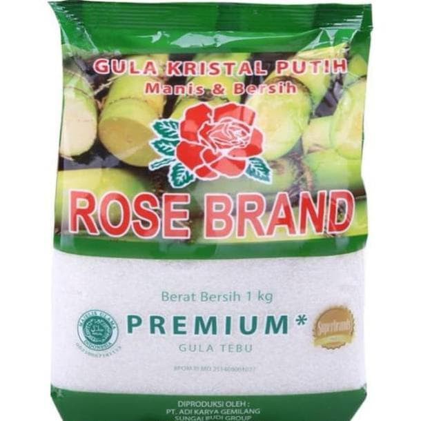 

Order Langsung Gula Pasir Rose Brand 1 kg Murah