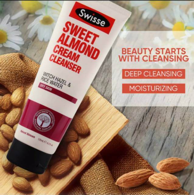 swisse sweet almond cream cleanser