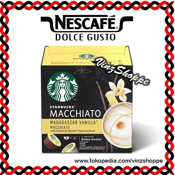 

Kapsul Nescafe Dolce Gusto Starbucks Madagascar Vanilla Macchiato