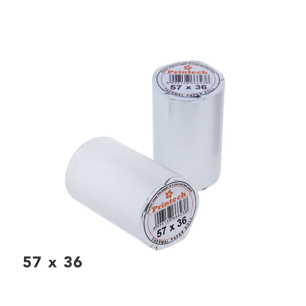 

PRINTECH Kertas Thermal Kasir 57x36 10 Roll - 03009-2