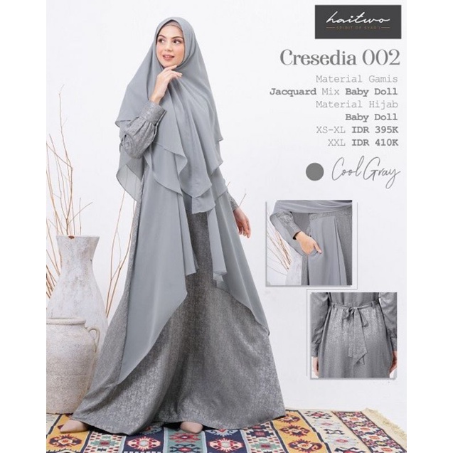 HAITWO CRESEDIA 002 GAMIS DEWASA TERBARU 2021