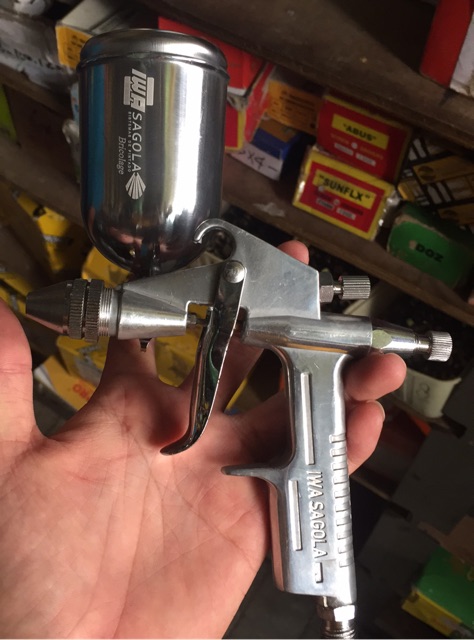 Spray gun tabung atas kecil