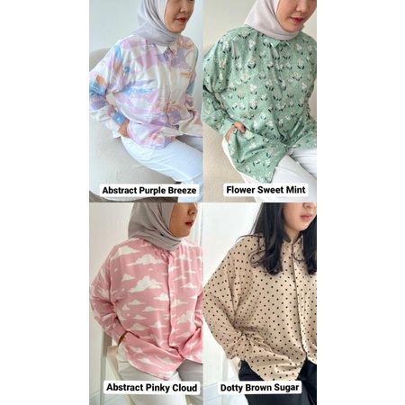 PAKET USAHA - BASIC DAN PATTERN OVERSIZED SHIRT + FREE LABEL