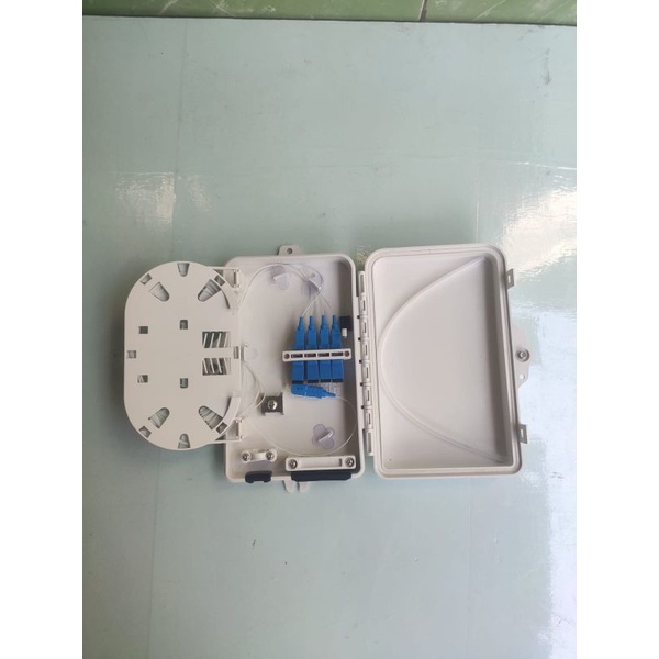 odp 4 core lengkap splitter plc 1-4 sc upc