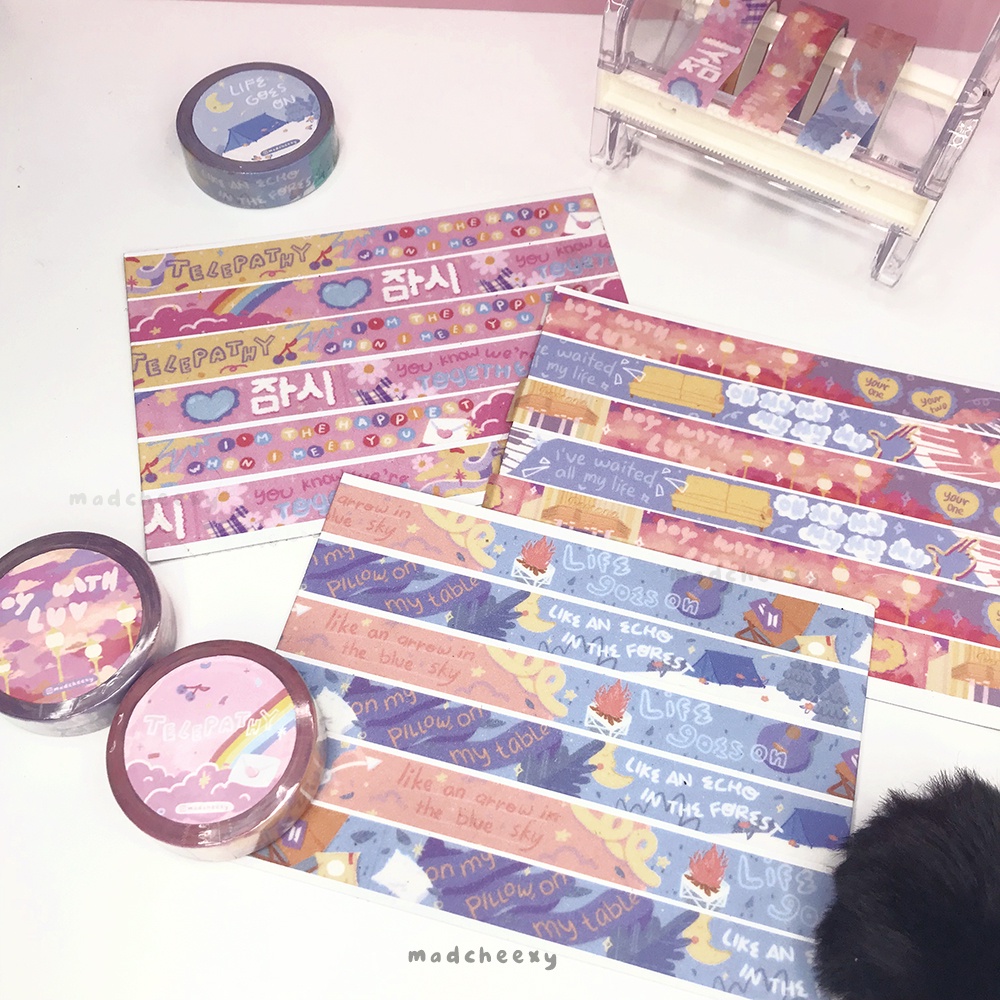 

BTS Glitter Washi Tape