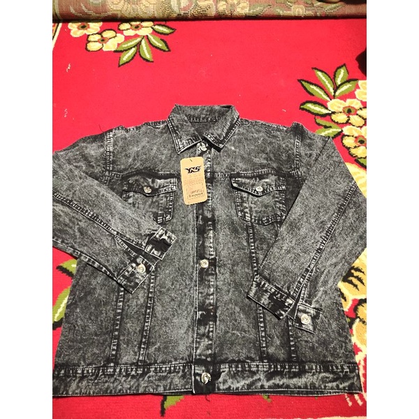 Jaket Couple Pasangan Ayah Ibu dan Anak / Jaket Jeans Couple