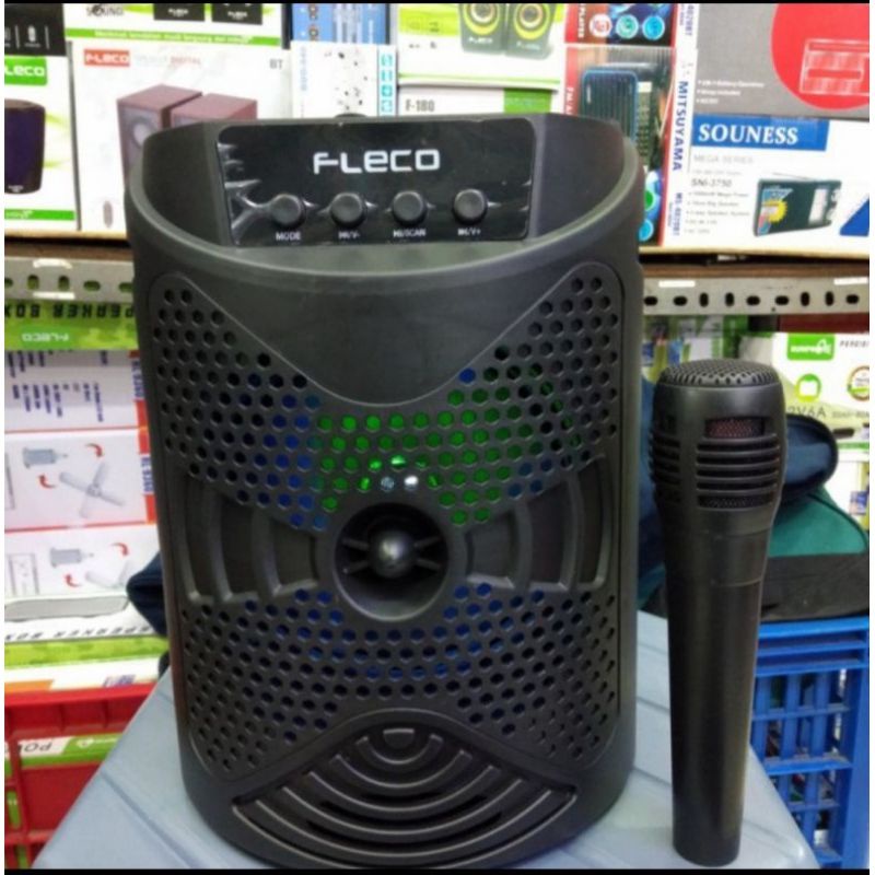 COD SPEAKER BLUETOOTH FLECO 6'5 INCH F-622 PLUS MIC KARAOKE//SPEAKER FLECO X-BASS//SPEAKER SALON AKTIF//SPEAKER KARAOKE 6'5 INCH