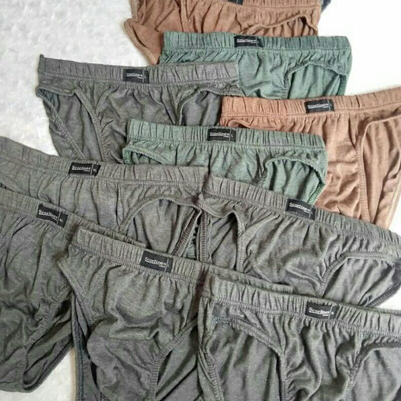 CD PRIA SEGITIGA SCORLINES CATTON 100%