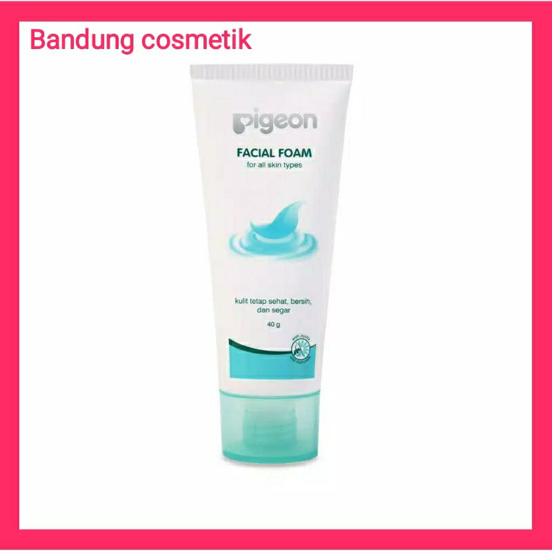 PIGEON Facial Foam / Sabun Muka / Pembersih Wajah 40ml