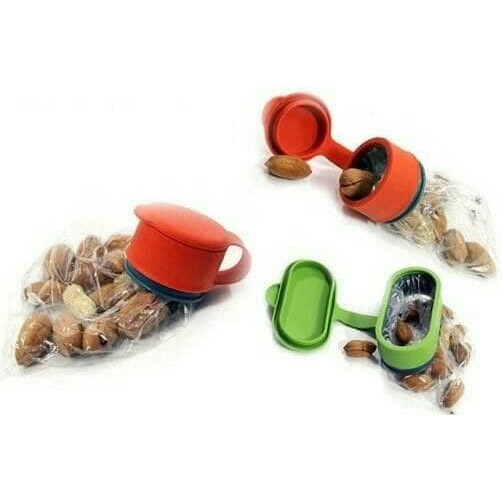 VOM Penutup Plastik Makanan Serbaguna Magic Cap Sealing Buckle 3in1 0605