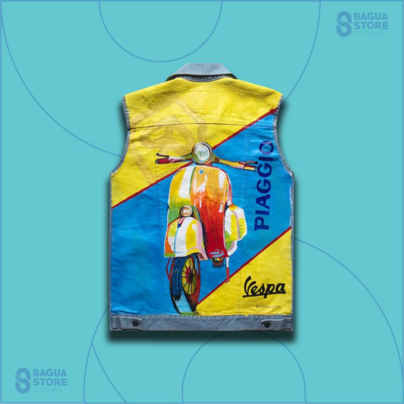 Denim Jacket Vespa
