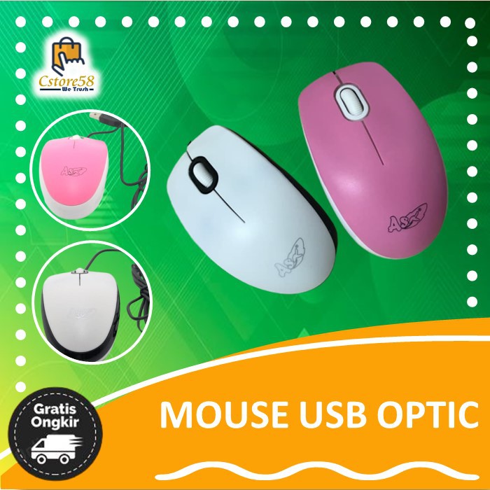 MOUSE LOGITEC KOMPUTER LAPTOP AKSESORIS PERLENGKAPAN KANTOR TMP260